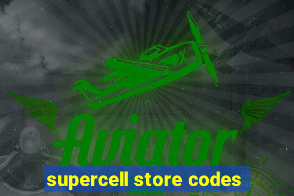 supercell store codes